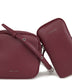 SWAE Vegan Crossbody Bag - Arbor | Color: Red - variant::beetroot