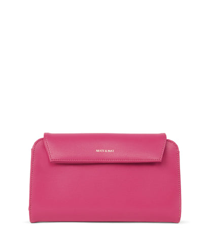 BAY Vegan Folded Wallet - Arbor | Color: Pink - variant::dragonfruit