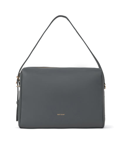 HAVANA Vegan Shoulder Bag - Arbor | Color: Grey - variant::mushroom