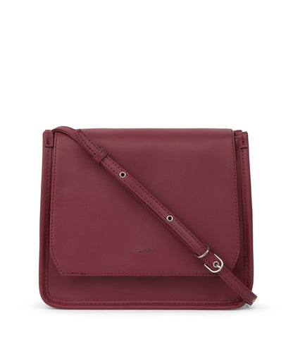 LEV Vegan Crossbody Bag - Arbor | Color: Red - variant::beetroot