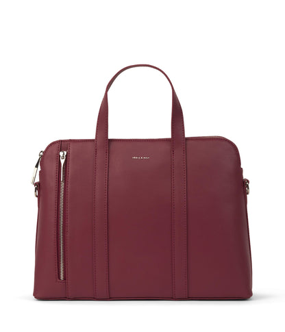 SONA Vegan Satchel - Arbor | Color: Red - variant::beetroot