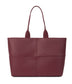 TRISTAN Vegan Tote Bag - Arbor | Color: Red - variant::beetroot