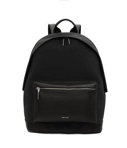 BALILG Large Vegan Backpack - Canvas | Color: Black - variant::black