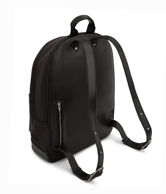 BALILG Large Vegan Backpack - Canvas | Color: Black - variant::black