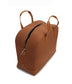 CALVI Vegan Weekender Bag - Canvas | Color: Brown - variant::chili