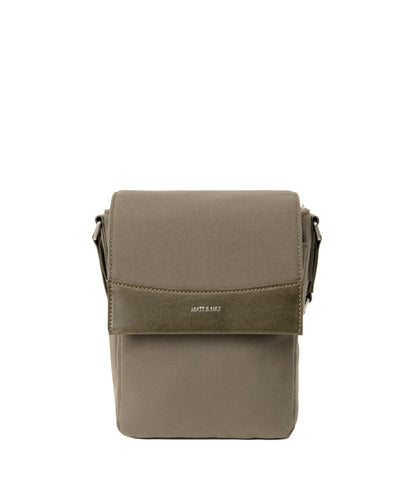 EGON Vegan Messenger Bag - Canvas | Color: Green - variant::olive