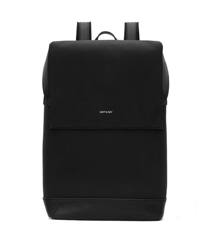 HOXTON Vegan Backpack - Canvas | Color: Black - variant::black