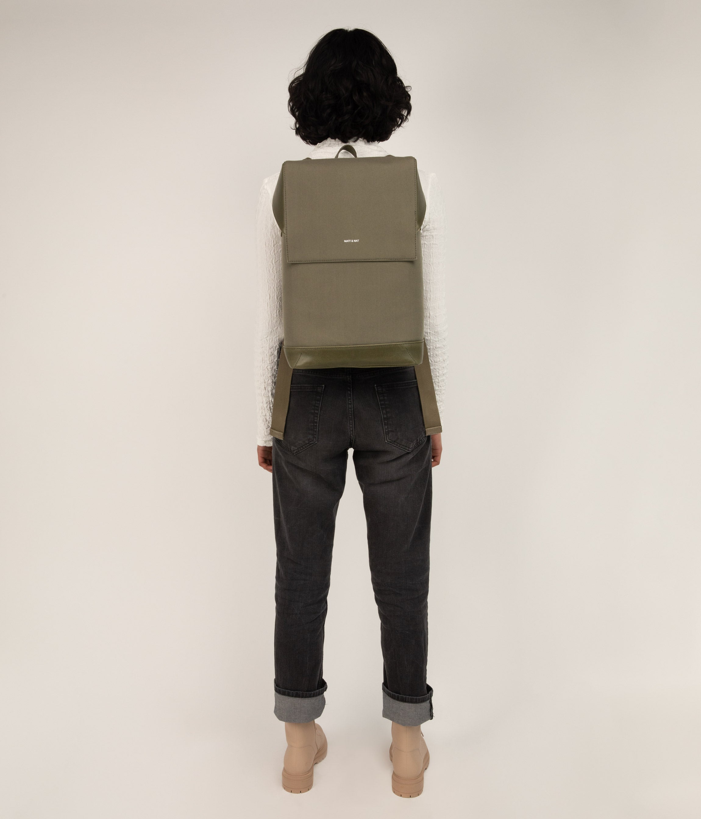 HOXTON Vegan Backpack - Canvas | Matt & Nat Canada