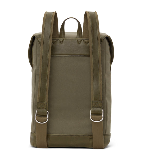 HOXTON Vegan Backpack - Canvas | Color: Green - variant::olive