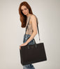 JOI Canvas Tote Bag - Canvas | Color: Brown - variant::chili