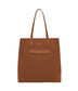 LEIDEN Vegan Tote Bag - Canvas | Color: Brown - variant::chili