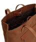 LEIDEN Vegan Tote Bag - Canvas | Color: Brown - variant::chili