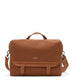 MARTEL Vegan Messenger Bag - Canvas | Color: Brown - variant::chili