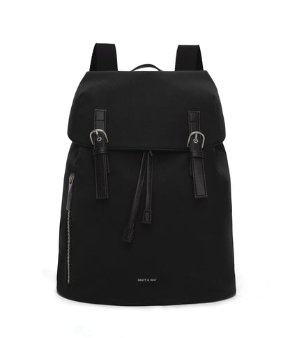 THEO Vegan Backpack - Canvas | Color: Black - variant::black