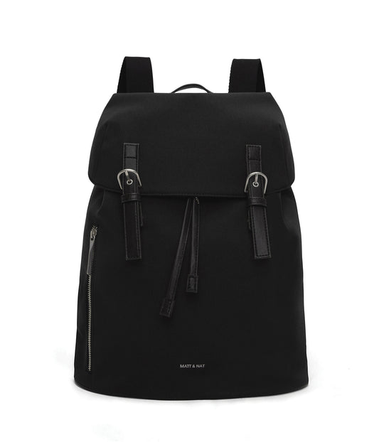 THEO Vegan Backpack - Canvas | Color: Black - variant::black