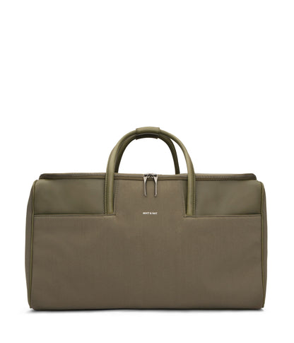 ZAM Vegan Weekender Bag - Canvas | Color: Green - variant::olive