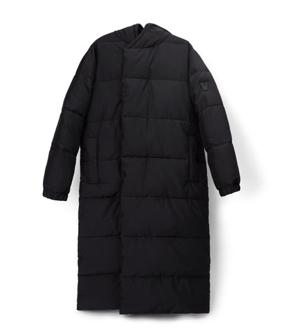 BERTAN Men's Vegan Puffer Coat | Color: Black - variant::black