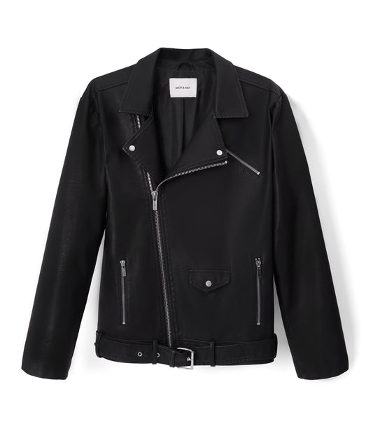 Vegan Leather Jacket, Biker jacket in vegan leather, Mens leather jacket  