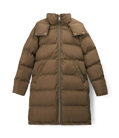 GIADA Puffer Jacket | Color: Brown - variant::taupe