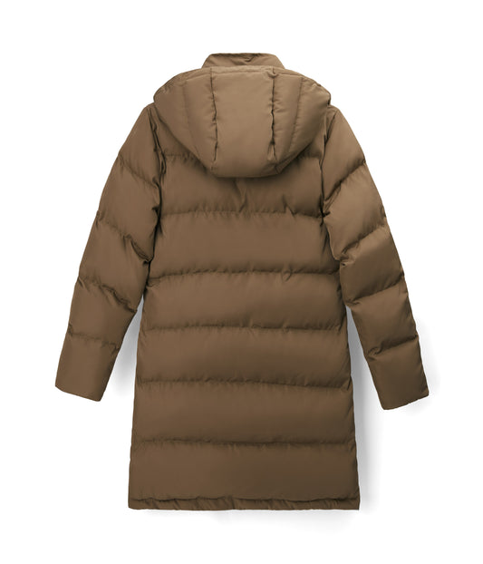 GIADA Puffer Jacket | Color: Brown - variant::taupe
