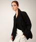 JANE Women's Vegan Blazer | Color: Black - variant::black