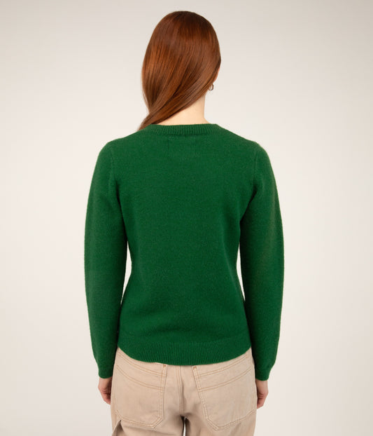 JIL Button-Front Cardigan | Color: Green - variant::green
