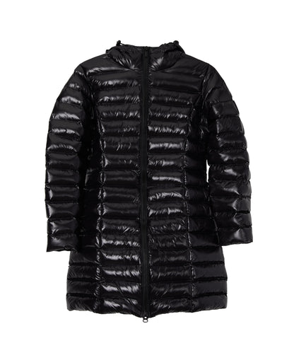 LERIZE Women's Puffer Jacket | Color: Black - variant::black