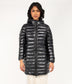 LERIZE Women's Puffer Jacket | Color: Black - variant::black