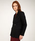 NOVO Women's Vegan Leather Blazer | Color: Black - variant::black