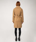 SOHEE Women's Vegan Coat | Color: Brown - variant::espresso