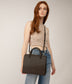 ADEL Vegan Satchel - Purity | Color: Brown - variant::truffle