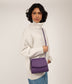 ERIKA Vegan Crossbody Bag - Purity | Color: Blue - variant::galaxy