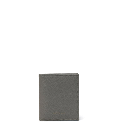 GIO Vegan Folded Wallet - Purity | Color: Grey - variant::shade