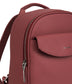 HARLEM Small Vegan Backpack - Purity | Color: Red - variant::lychee