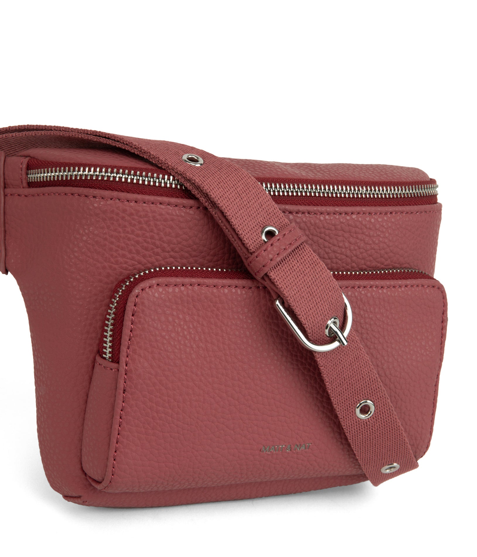 KORA Vegan Belt Bag - Purity | Color: Red - variant::lychee