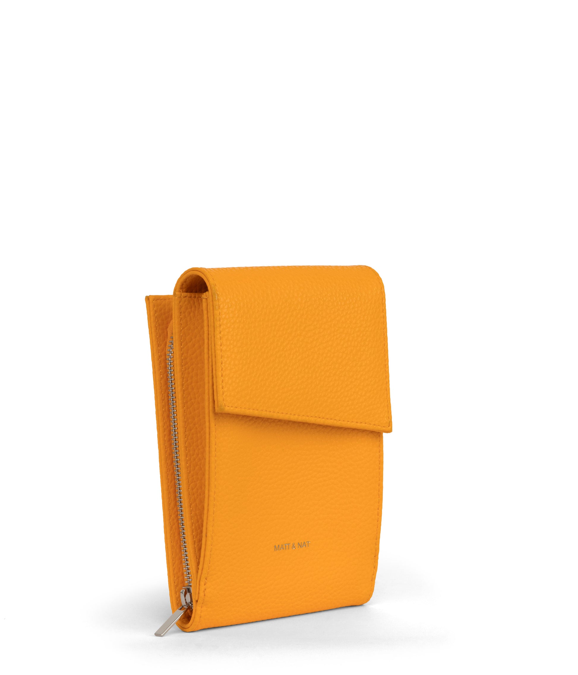 MET Vegan Crossbody Wallet - Purity | Color: Orange - variant::arancia