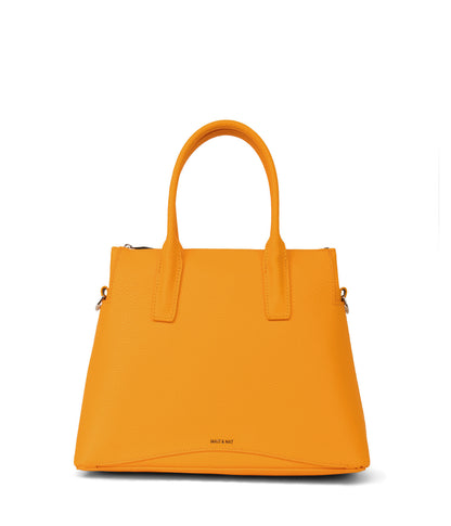 NEVADA Vegan Satchel - Purity | Color: Orange - variant::arancia