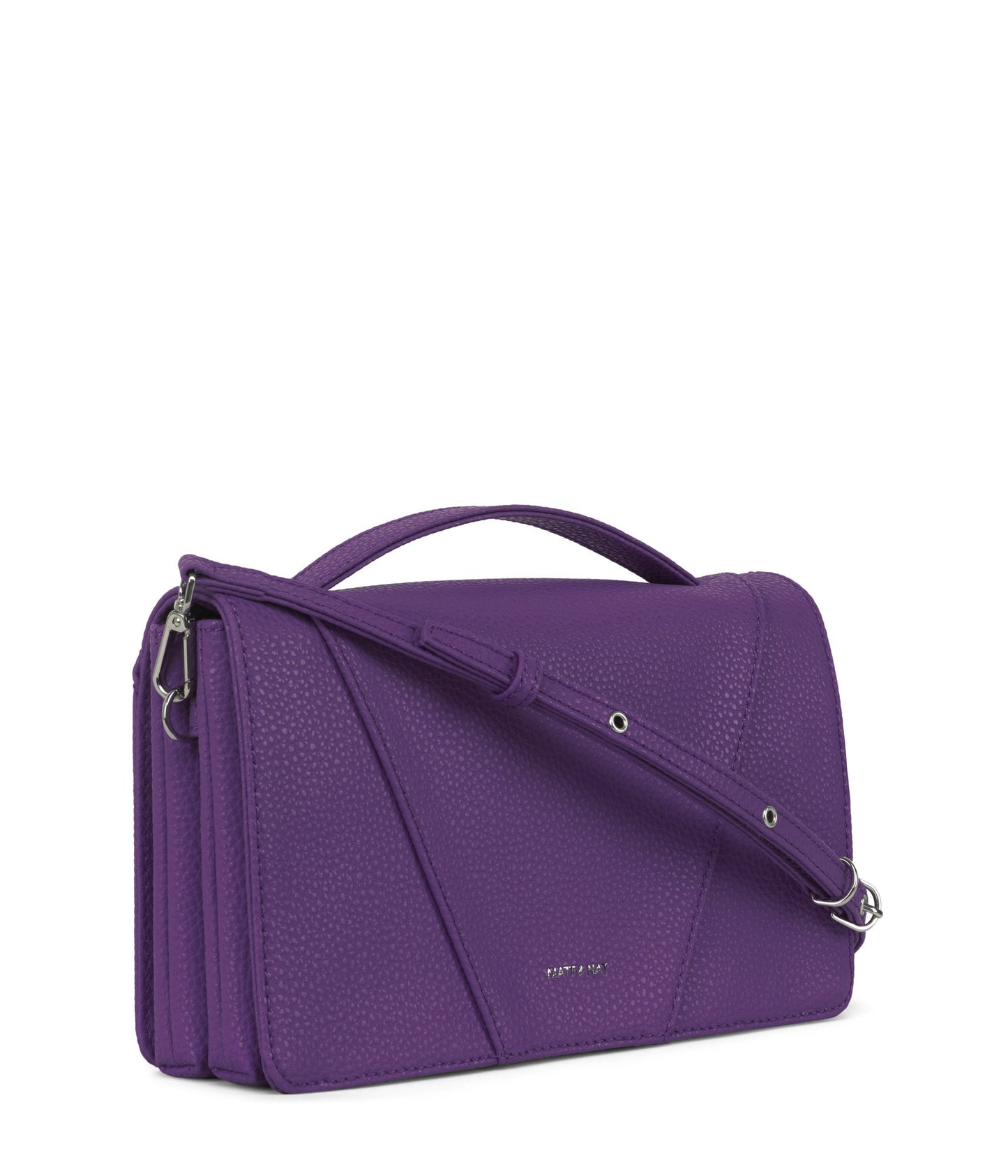 RENEE Vegan Crossbody Bag - Purity | Color: Purple - variant::violet