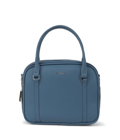 SABBI Small Vegan Satchel - Purity | Color: Blue - variant::galaxy