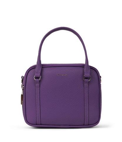 SABBI Small Vegan Satchel - Purity | Color: Purple - variant::violet