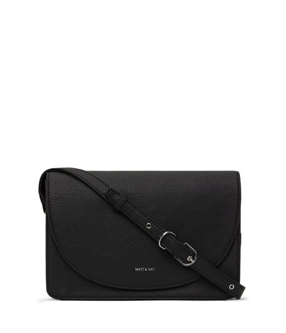 SOFI Vegan Crossbody Bag - Purity | Color: Black - variant::black