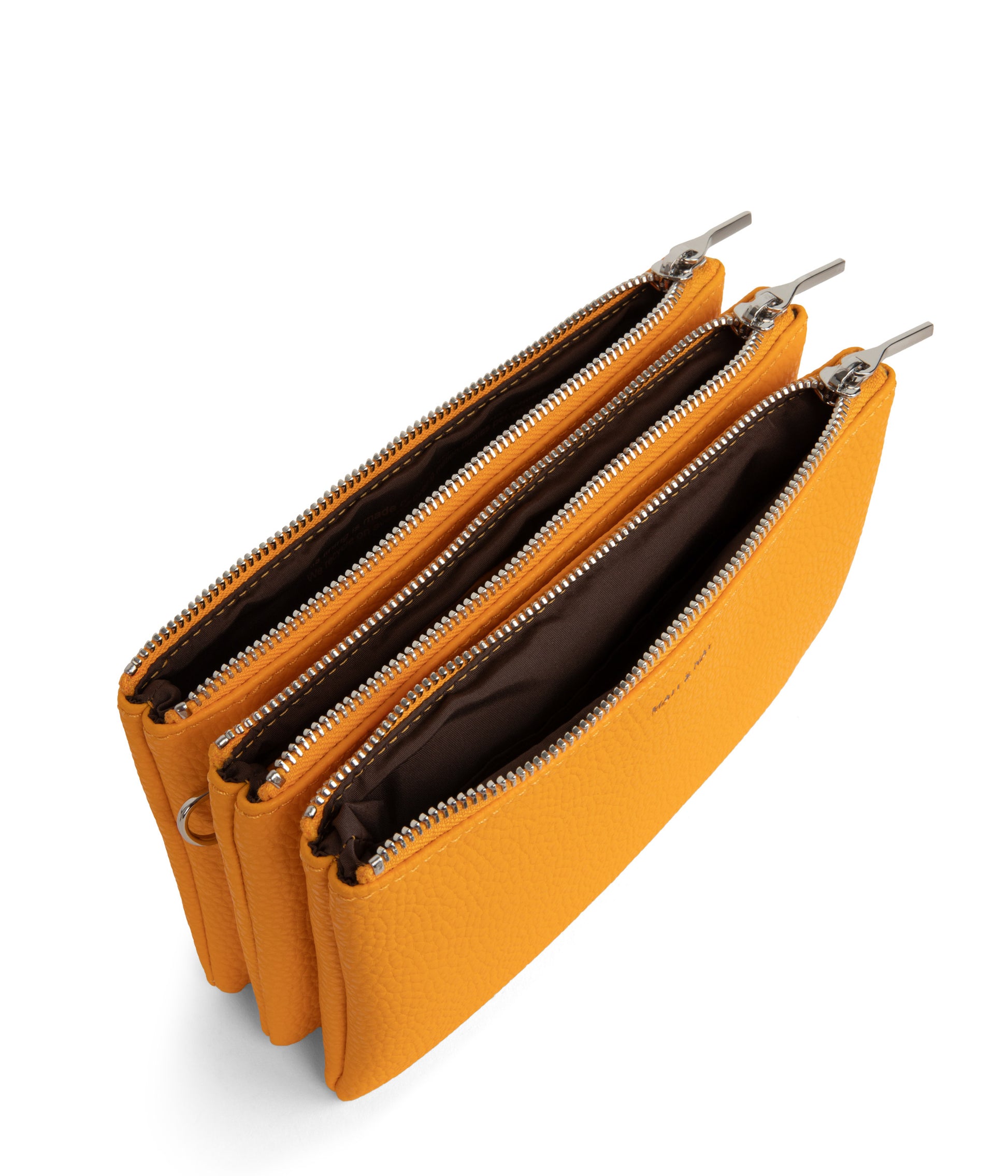 TRIPLET Vegan Crossbody Bag - Purity | Color: Orange - variant::arancia