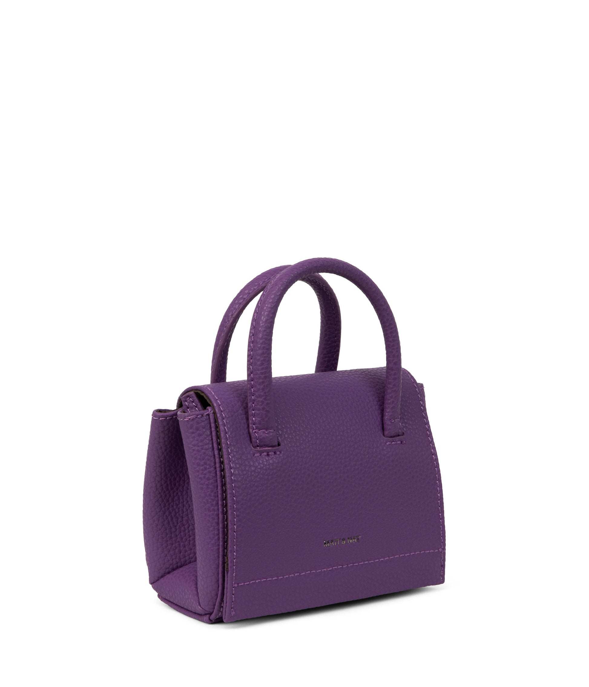 ADEL MICRO Vegan Satchel - Purity | Color: Purple - variant::violet