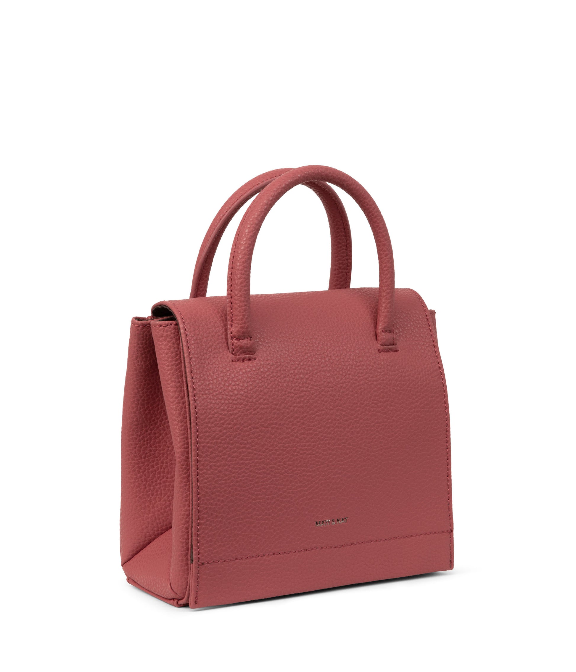 ADELSM Small Vegan Satchel - Purity | Color: Red - variant::lychee