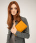 EMI Vegan Crossbody Bag - Purity | Color: Orange - variant::arancia