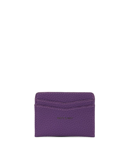 JUNYA Vegan Card Holder - Purity | Color: Purple - variant::violet