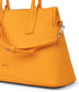 NEVADA Vegan Satchel - Purity | Color: Orange - variant::arancia