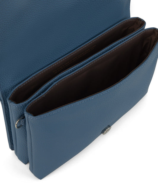 RENEE Vegan Crossbody Bag - Purity | Color: Blue - variant::galaxy