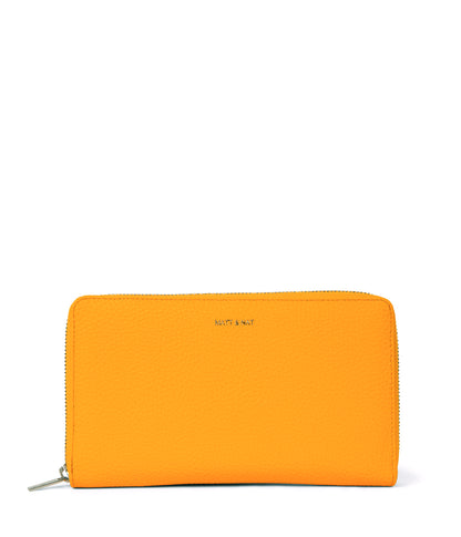 TRIP Vegan Travel Wallet - Purity | Color: Orange - variant::arancia