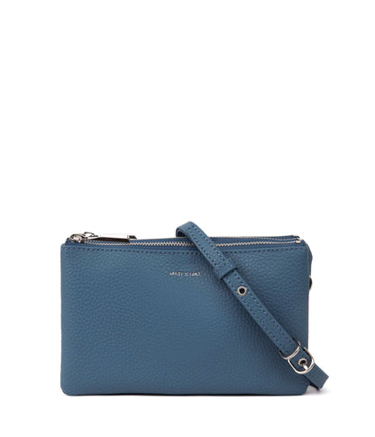 TRIPLET Vegan Crossbody Bag - Purity | Color: Blue - variant::galaxy